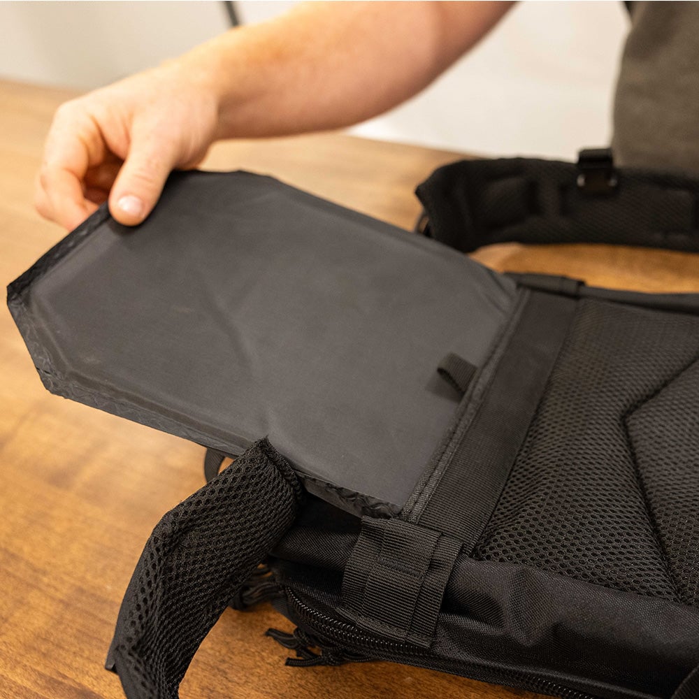 Tactical Backpack with Ballistic Panel Bundle