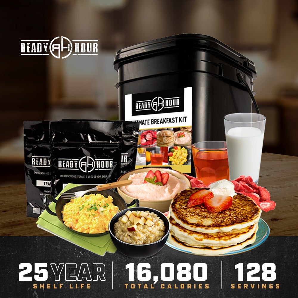Ultimate Survival Breakfast Kit (128 servings)