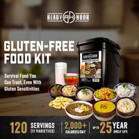Thumbnail for Gluten-Free Emergency Food Kit (120 servings)