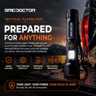 Tactical Flashlight by Grid Doctor — built for emergencies and everyday carry