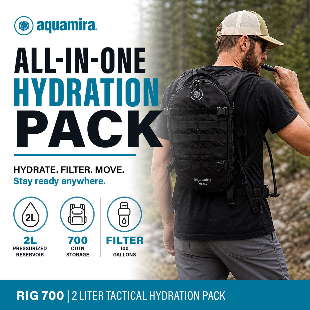 RIG 700 2 Liter Tactical Hydration Pack by Aquamira - My Patriot