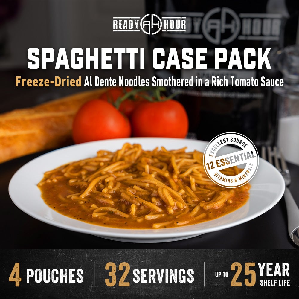 Spaghetti Case Pack (32 servings, 4 pk.)