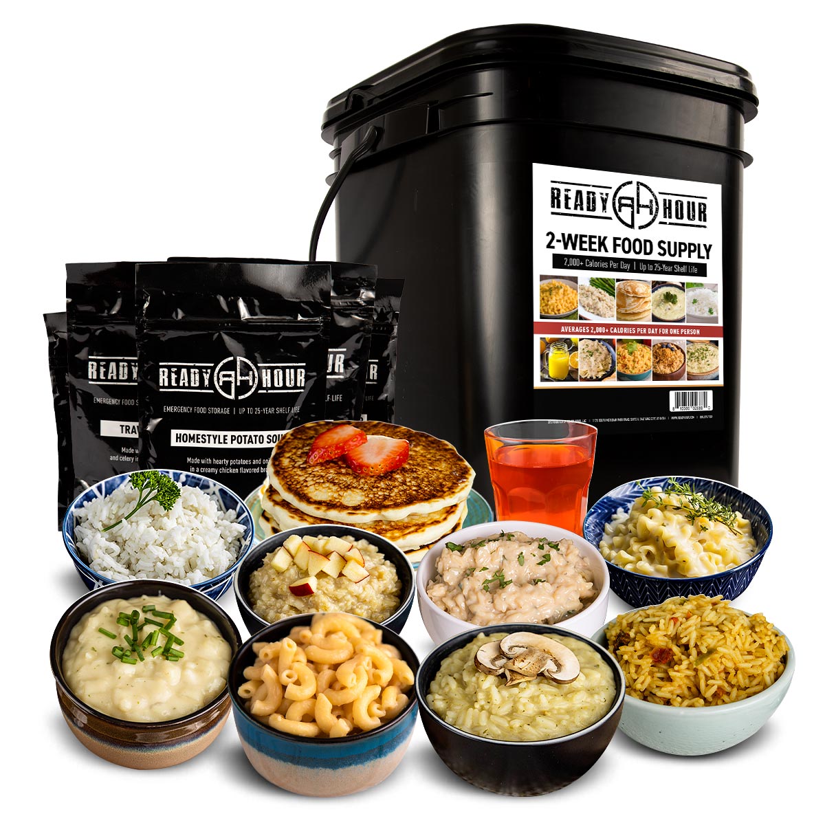 2-Week Emergency Food Supply (2,000 calories/day)