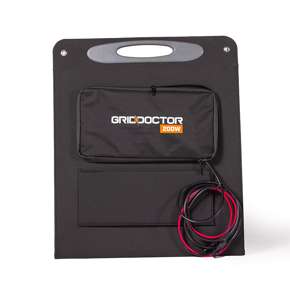 Grid Doctor Solar Panel Carrying Case.