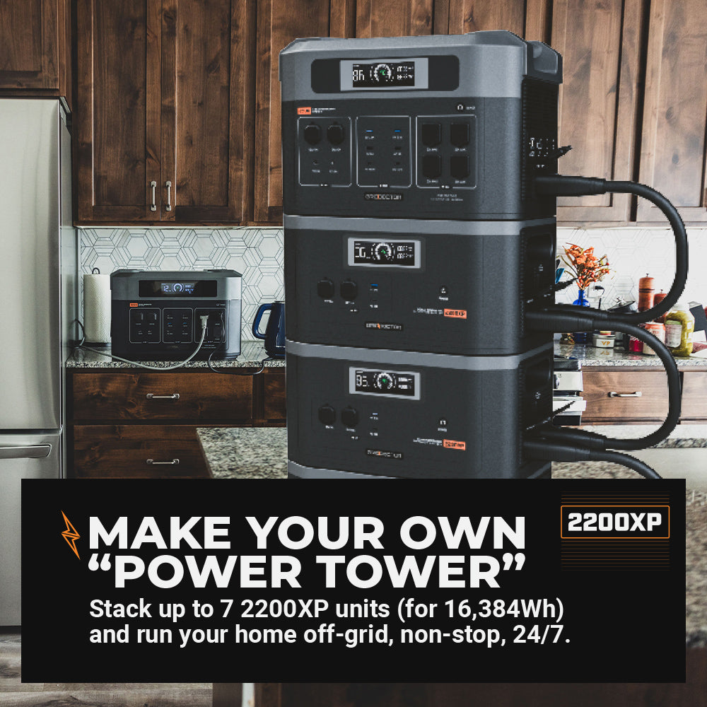 Grid Doctor 2200XP Expansion Battery Kit