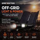 Grid Doctor Survival 1K-LM Tactical Flashlight"