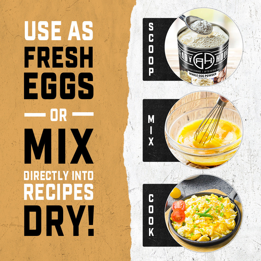 Whole Egg Powder #10 Can (78 servings)