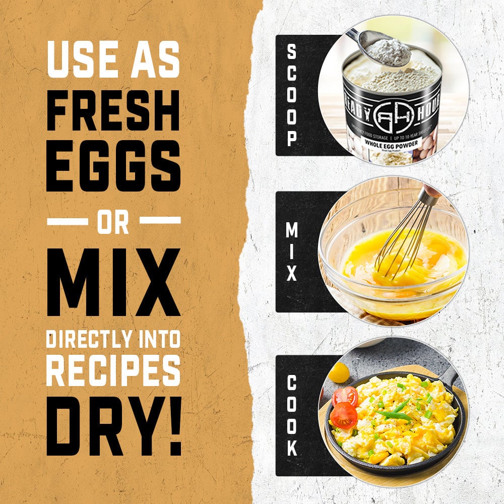 Whole Egg Powder #10 Can (78 servings)