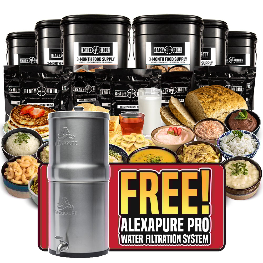 INSIDER OFFER: 3-Month Emergency Food Supply (2,000+ calories/day)