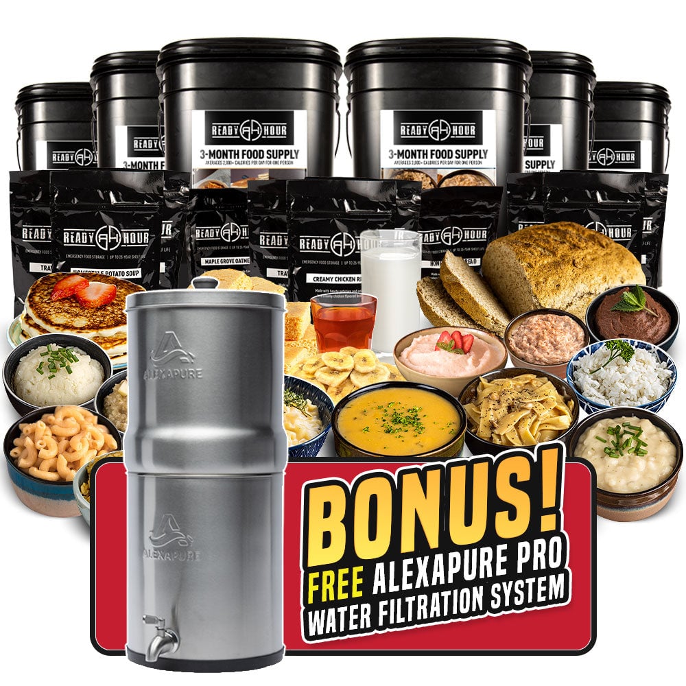 INSIDER OFFER: 3-Month Emergency Food Supply (2,000+ calories/day)
