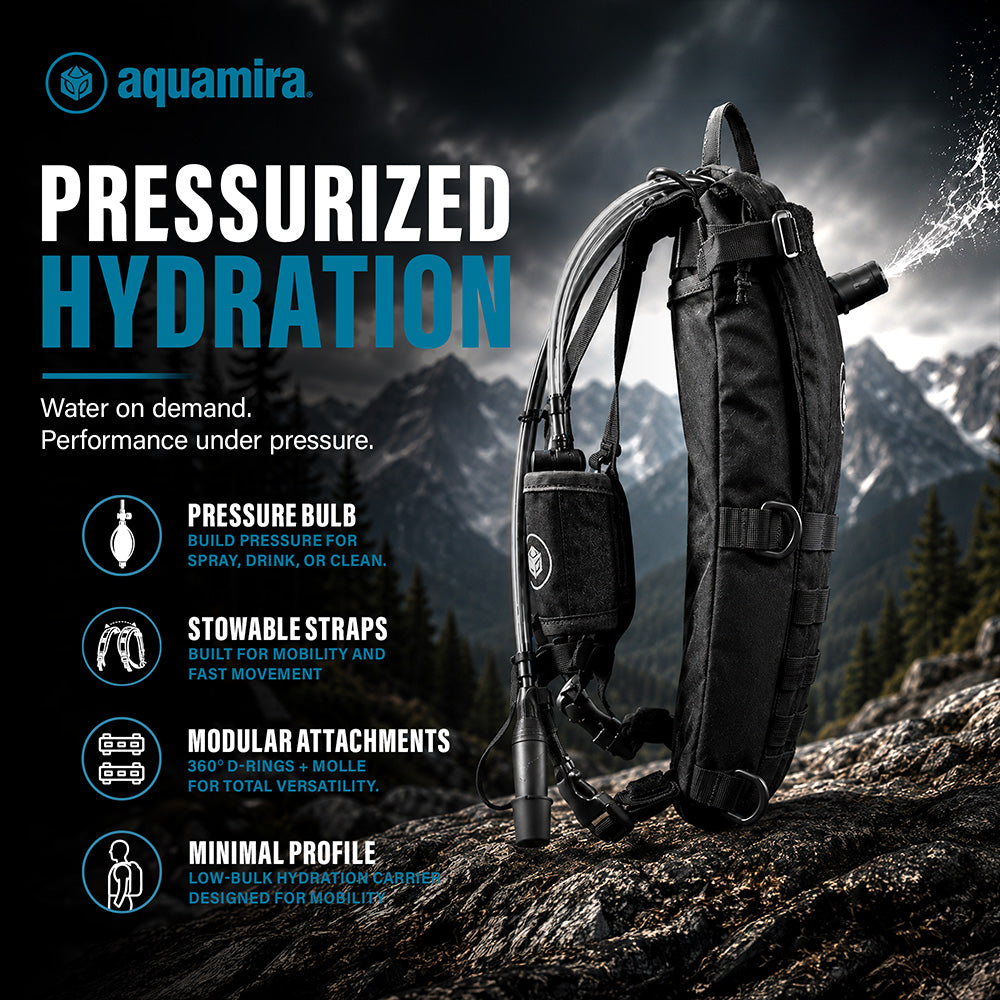 Tactical Rigger Hydration Pack by Aquamira