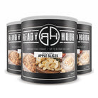 Ready Hour Freeze-Dried Apple Slices #10 can with apple slices pictured on the product label 3-pack