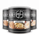 Ready Hour Freeze-Dried Apple Slices #10 can with apple slices pictured on the product label 3-pack