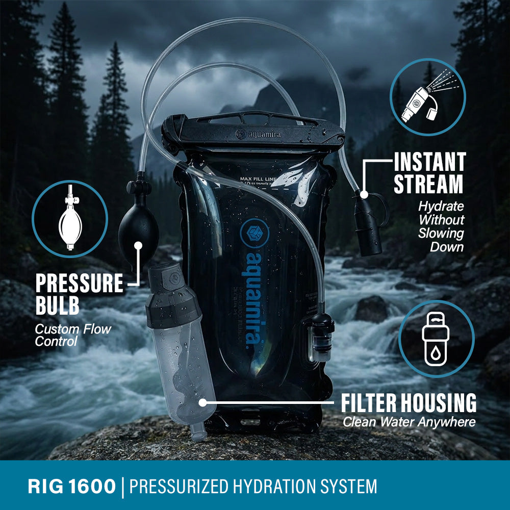RIG 1600 3 Liter Tactical Hydration Pack by Aquamira - My Patriot