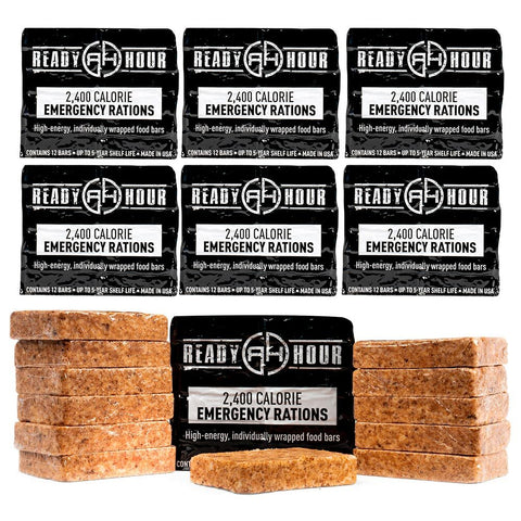 Image of 7 Day Supply Ready-To-Eat Emergency Ration Bars (Thank You Offer)