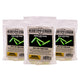 Three Ready Hour Four Pack 4-inch Green Glow Sticks packages arranged together on a white background.