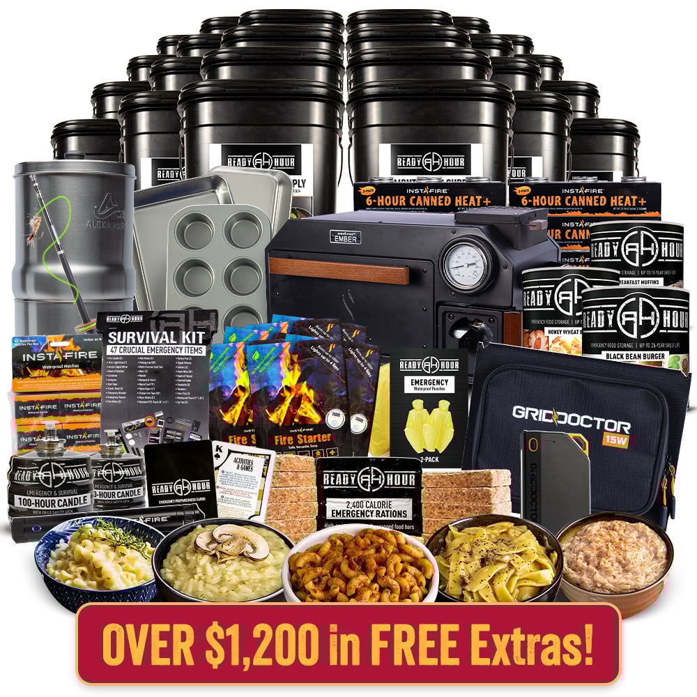 4th Of July Bundle - 1-Year Food kit + Over $1200 in FREE Gifts