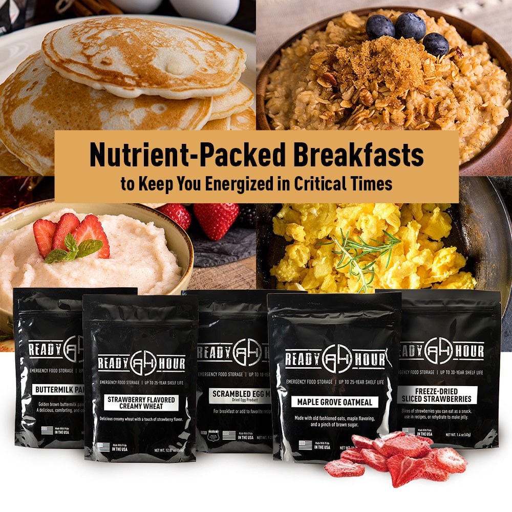 Ultimate Survival Breakfast Kit (128 servings)