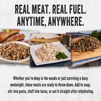 Thumbnail for Ready Hour Freeze Dried Meat Kit (20 servings, 10 pouches)