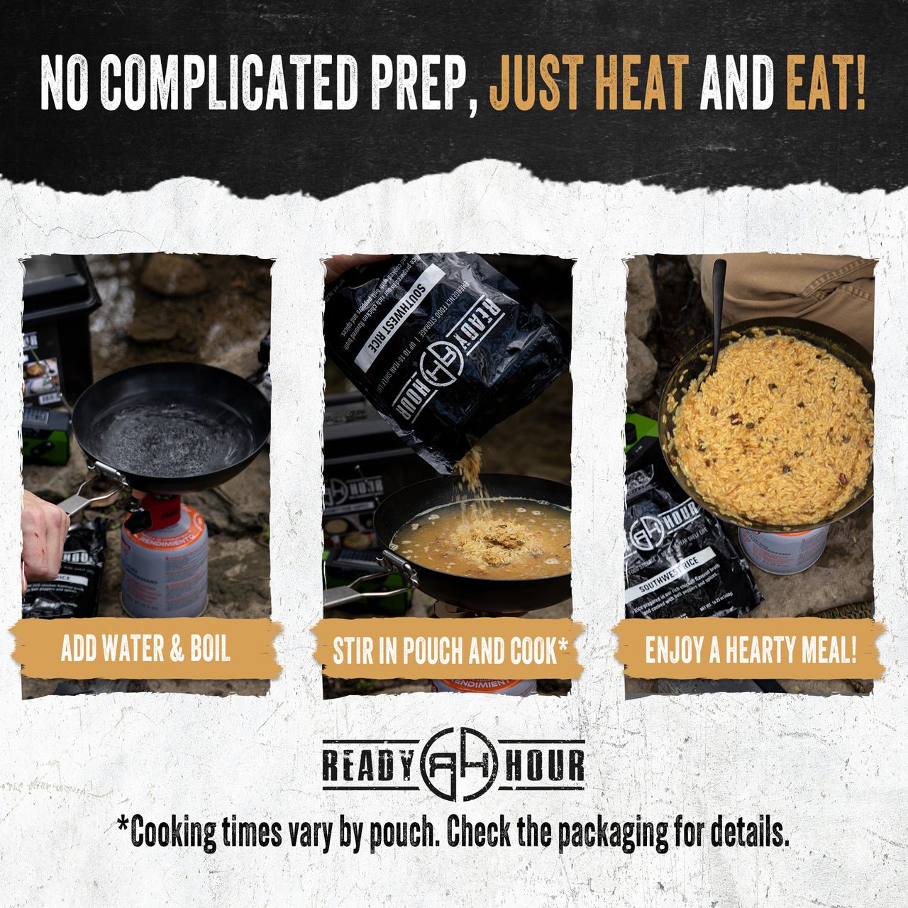 1-Week Food Supply Ammo Can (2,000+ calories/day)