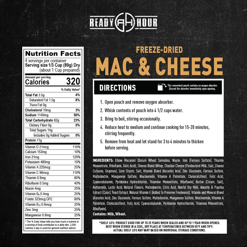 Mac & Cheese Case Pack (24 servings, 6 pk.)