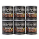 Ready Hour Quick-Cook Black Beans 6-Pack #10 Cans — 198 servings, 25,740 total calories, long-term emergency food storage, up to 30-year shelf life