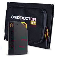 Thumbnail for 65W Power Bank w/ 15W Solar Panel by Grid Doctor