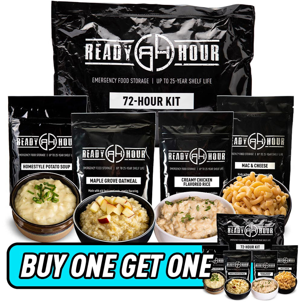 Ready Hour 72-Hour Survival Food Kit - Emergency Food Storage - My ...