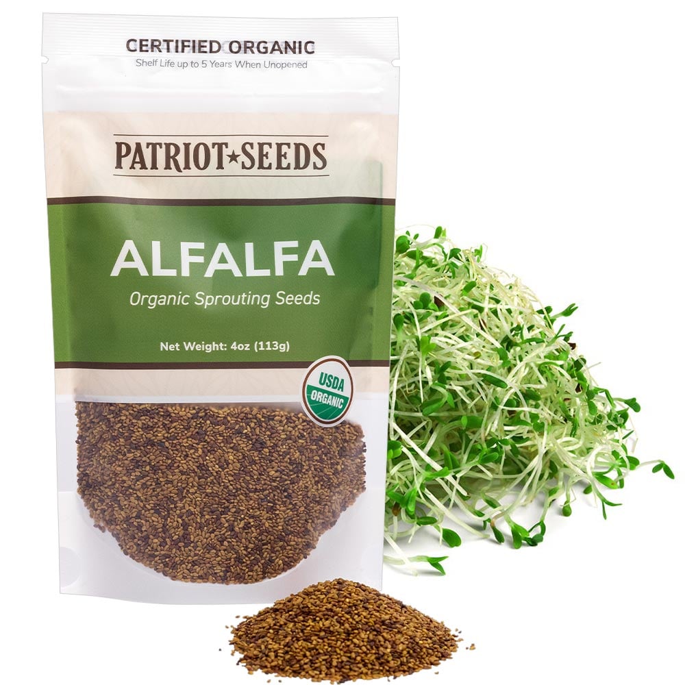 4-Tray Seed Sprouter Set & Seeds Starter Kit (Thank You Offer)