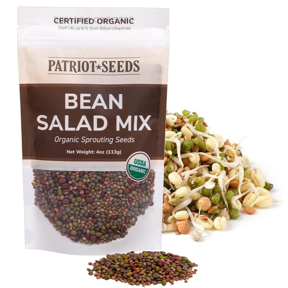 4-Tray Seed Sprouter Set & Seeds Starter Kit (Thank You Offer)