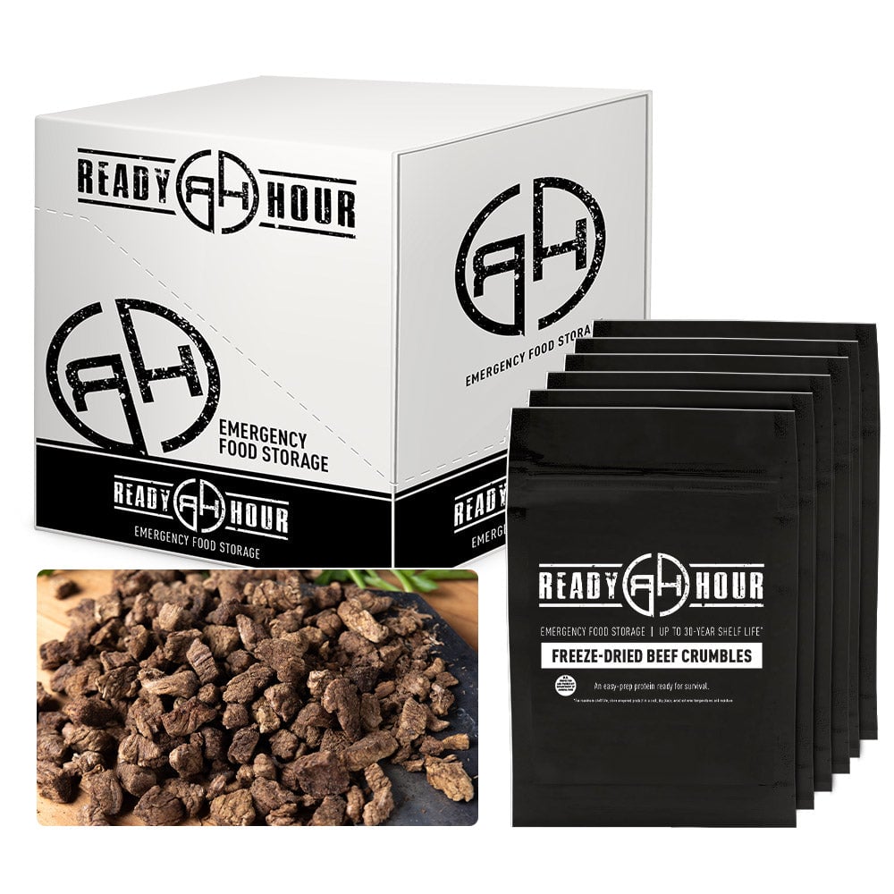 Freeze-Dried Beef Crumbles