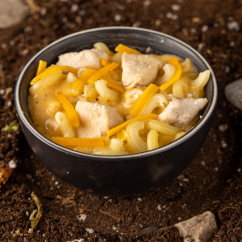 Image of Chicken Mac & Cheese by Beyond Outdoor Meals (710 calories, 2 servings)