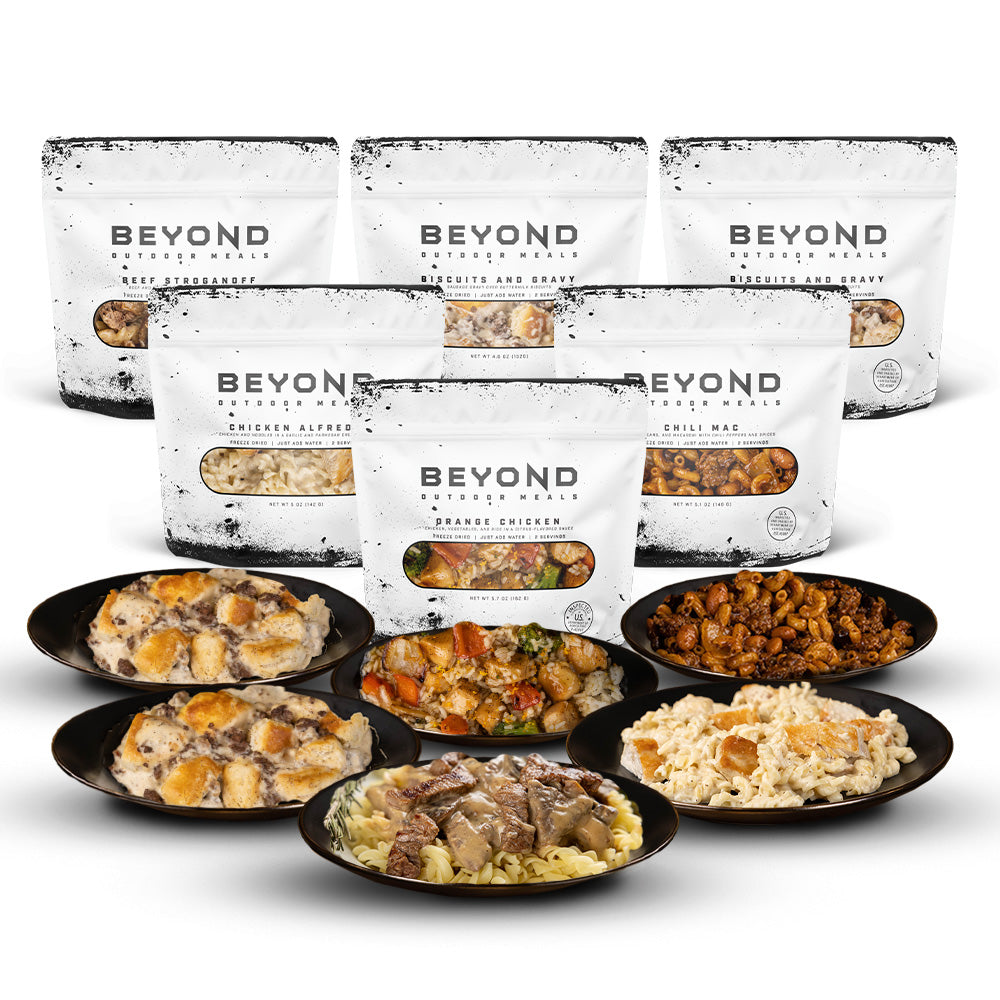 Beyond Outdoor Meals 6-Pack (2-day supply) - Insiders Club