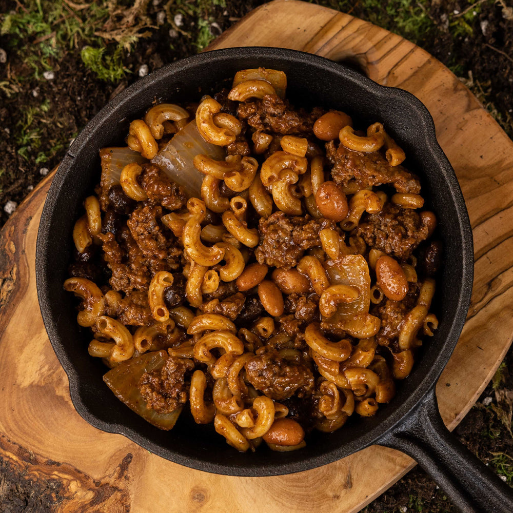 Chili Mac Pouch by Beyond Outdoor Meals 710 Calories 2 Servings