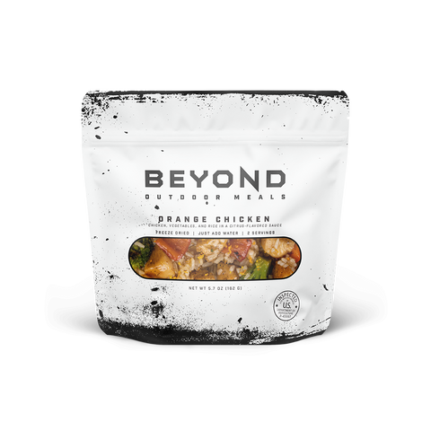 Image of Orange Chicken Pouch by Beyond Outdoor Meals (710 Calories, 2 Servings)