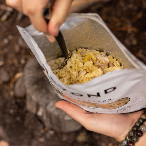 Image of Chicken Alfredo Pouch by Beyond Outdoor Meals (710 calories, 2 servings)