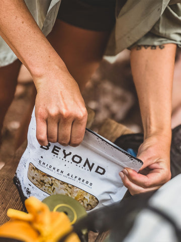 Image of Chicken Alfredo Pouch by Beyond Outdoor Meals (710 calories, 2 servings)