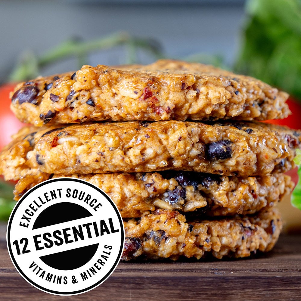 Black Bean Burger Mix Case Pack (36 servings, 6 pk.)