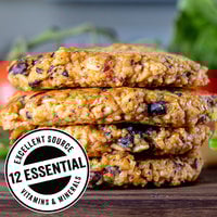 Thumbnail for Black Bean Burger Mix Case Pack (36 servings, 6 pk.)