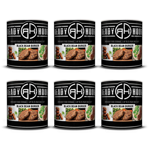 Black Bean Burger #10 Can (33 servings)