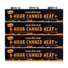 InstaFire 6-Hour Canned Heat+ Four-pack boxes