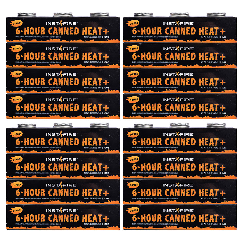 Bulk InstaFire 6-Hour Canned Heat+ 16-packs