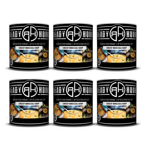 Ready Hour Cheesy Broccoli Soup #10 Can, 6-Pack