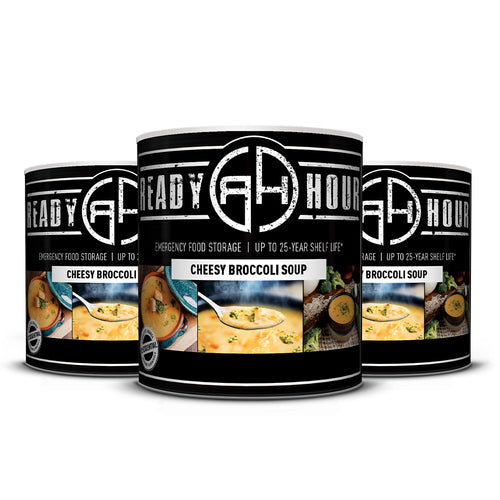 Ready Hour Cheesy Broccoli Soup #10 Can, 3-Pack