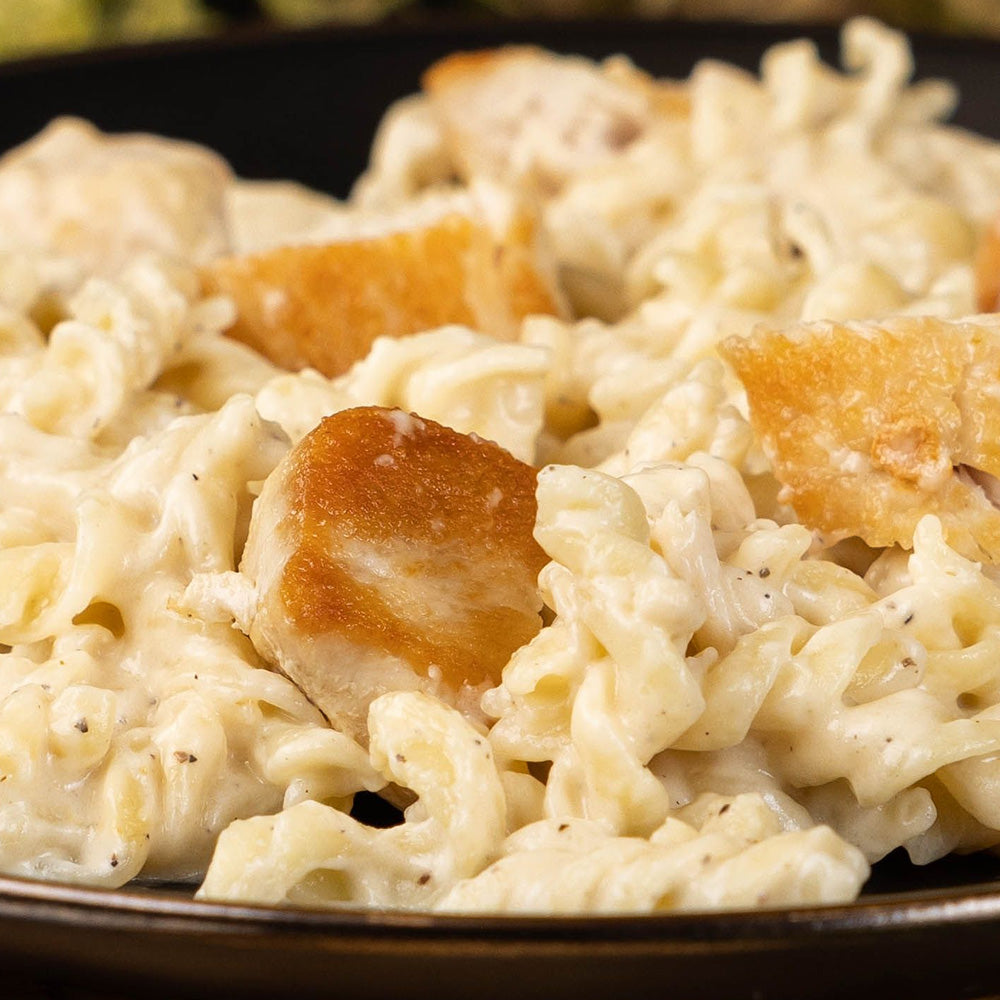 Chicken Alfredo Pouch by Beyond Outdoor Meals (710 calories, 2 servings)