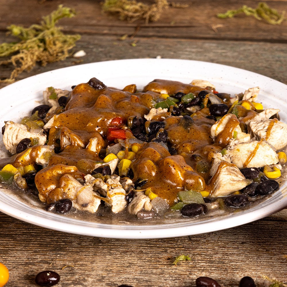 Chicken Fajita Pouch by Beyond Outdoor Meals (710 calories, 2 servings)