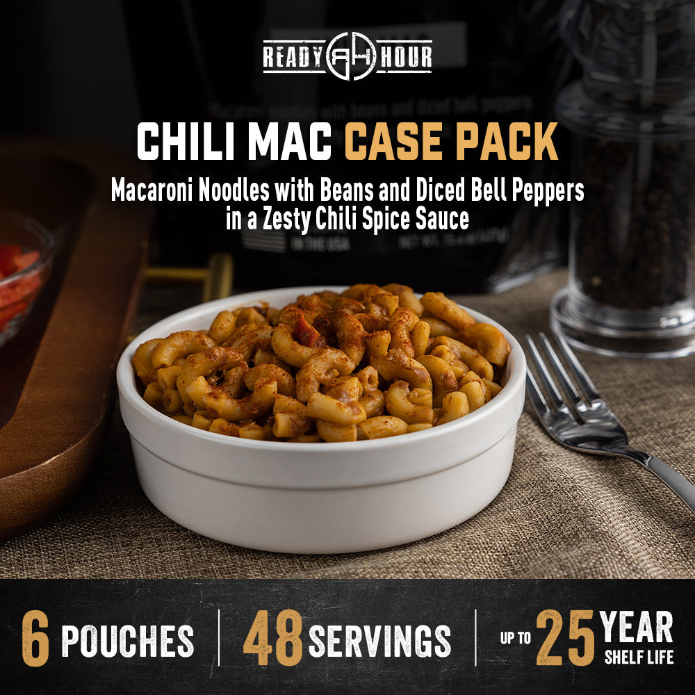 Chili Mac (6 pouches, 48 servings)