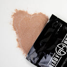 Black Ready Hour Chocolate Pudding pouch, angled view showing the red logo.