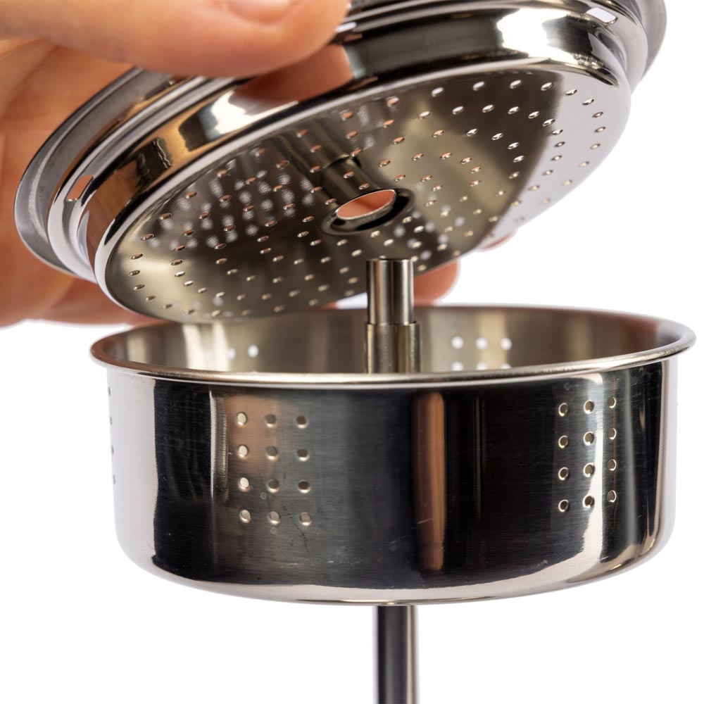 9 Cup Stainless Steel Percolator Coffee Pot by Ready Hour