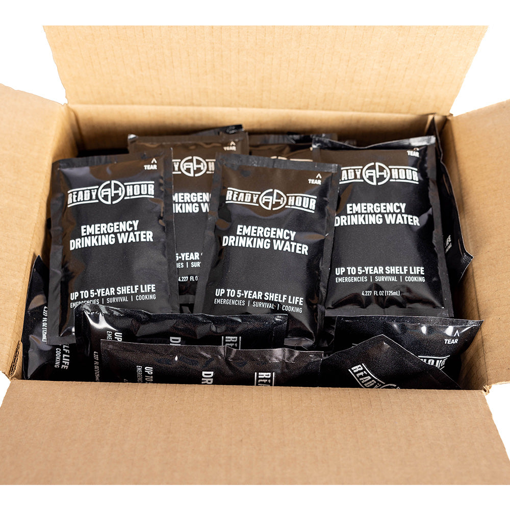 84 Emergency Ration Bars + 256 Water Pouches Bundle - My Patriot Supply ...